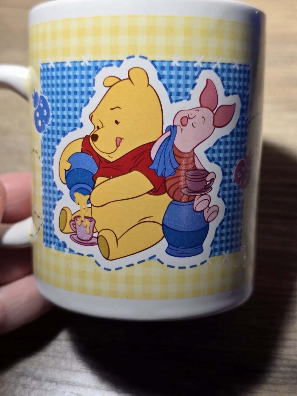 Disney Winnie the Pooh & Piglet Ceramic Coffee Mug Cup Walt Disney Company